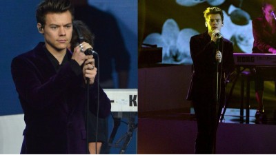 Harry Styles faz performance grandiosa de ‘Sign of the Times’ no X-Factor da Itália